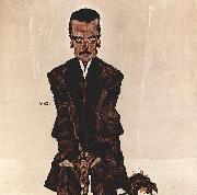 Egon Schiele Portrait of Eduard Kosmack painting